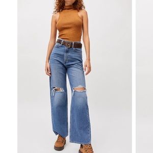 Levi's Blue Straight Leg Jeans